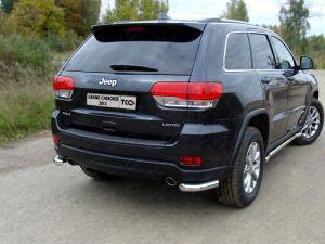 Защита задняя (уголки) 60,3 мм код GRCHER13-12 для JEEP GRAND CHEROKEE 2013-